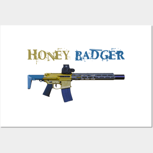 Honey Badger Rifle Posters and Art